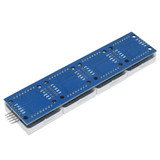 MAX7219 Point Battage Module LH Control Single-Chip Module 4 In 1 Display With 5P Cable, Specification: Green Light