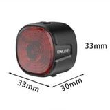 ENLEE EN09 Bicycle Tail Light Bright Warning Light For Night Riding Highway Motorcycle Lights, Model: Ordinary Model