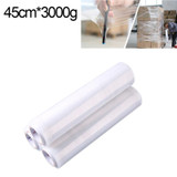 PE Transparent Stretch Wrap Film(Width: 45cm, Length: 390m)