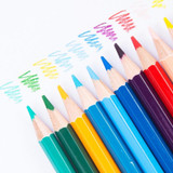 Del  Colored Pencil Set Oil-based Color Lead Painting Supplies, Spec: 12 Colors