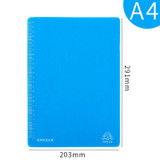 YAOJIE Non-Slip Exam Pad Student Stationery Drawing Writing Soft Board Office Writing Mat, Specification: A4 Blue