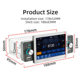 158W 5 inch Allwinner Melis F133 Car MP5 Player, Support CarPlay / BT / USB / FM