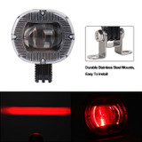 DC10-80V 10W IP67 900LM Car LED Forklift Warning Lights / Width Lights (Red Light)