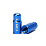 ENLEE E-FZ1004 2pcs /Set Bicycle French Valve Caps Aluminum Alloy Dust Cap For Tire Valve Caps(Blue)