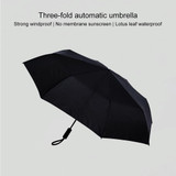 Original Xiaomi Youpin WD1 Empty Valley Automatic Umbrella, Size: 23 inch(Black)