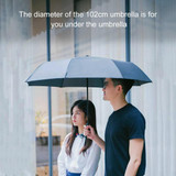 Original Xiaomi Youpin WD1 Empty Valley Automatic Umbrella, Size: 23 inch(Black)