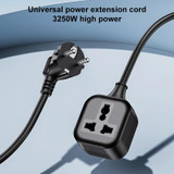 Yesido MC31 EU Plug to Universal Plug Power Extension Cable, Length: 0.25m