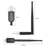 USB Bluetooth 5.1 Computer Adapter 100 Meters Receiving Transmitter