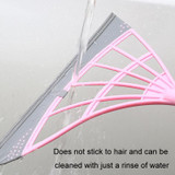 Magic Broom Household Hair Cleaning Mop Bathroom Wiper(Gray Stitching)