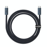 Baseus Flash Series 240W USB-C/Type-C to USB-C/Type-C Full-function Data Cable, Length: 1m(Black)