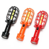 Car Work Maintenance Lamp Inspection Light Grid Outdoor Camping Lamp(Black)