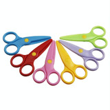 Mini Cute Safety Plastic Scissors Children Handmade Paper Cutting Tools(Pink)