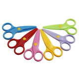 Mini Cute Safety Plastic Scissors Children Handmade Paper Cutting Tools(Yellow)