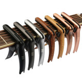 Galux GC501A Acoustic Guitar Pitch Clip Folk Ukulele Metal Clip With Storage Bag, Color: Black