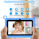 A133 7 inch Kid Tablet with Silicone Case,  2GB+32GB, Android 11 Allwinner A133 Quad Core CPU Support Parental Control Google Play(Blue)