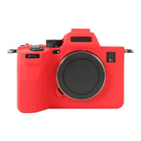 For Sony ILCE-7RM5 / Alpha 7R V Soft Silicone Protective Case (Red)