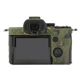 For Sony ILCE-7RM5 / Alpha 7R V Soft Silicone Protective Case (Camouflage)