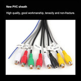 Palminfo Android Navigation 20-pin Plug RCA Video Audio Modified Tail Cable