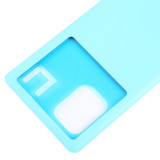 For vivo X80 Pro OEM Glass Material Battery Back Cover(Blue)