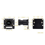 Waveshare 25553 SC3336 3MP 1/2.8-inch F2.0 Camera Module (B)