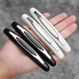 4pcs/set Car Door Anti-collision Strips Rearview Mirror Anti-scratch Stickers(White)