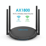 WAVLINK WN531AX2 AX1800 Dual Band Gigabit Wireless Internet Route WiFi 6 Repeater, Plug:AU Plug