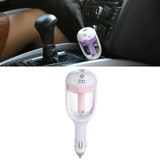 Car Negative Ion Spray Humidifier Aromatherapy Air Purifier(Pink)