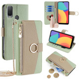 For Alcatel 1L 2021 Crossbody Litchi Texture Leather Phone Case(Green)