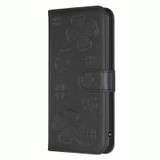 For Xiaomi 13 Ultra Four-leaf Embossed Leather Phone Case(Black)