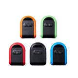 Full Plastic Key Box Password Lock Door Key Storage Password Box(Black)