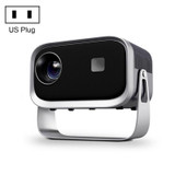 A003 150 Lumens 1280x720P 360 Degree Rotating LED Mini Android Projector, Specification:US Plug