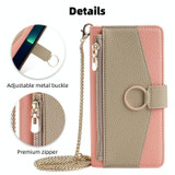 For OPPO Reno8 T 5G / A1 Pro 5G Crossbody Litchi Texture Leather Phone Case(Pink)