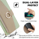 For Realme 10 Pro+ 5G Crossbody Litchi Texture Leather Phone Case(Green)