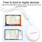 MOMAX BR7 PINPOP Wireless Location Anti-lost Device(White)