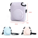 For Polaroid Mini 12 Camera Outdoor Anti-collision Storage Soft Bag(Light Blue)