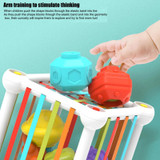 Baby Rainbow Sensory Toys Shape Sorting Toy Colorful Cube, Spec: Ordinary Version