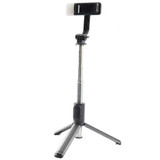 Q07 Bluetooth Selfie Stick Multifunctional Live Broadcast Tripod With Light(Black)