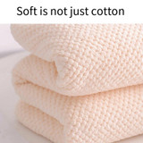 90x170cm Bath Shower Towel Home Hotel Extra Absorbent Bath Towel for Children and Adults(White)