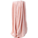 90x170cm Bath Shower Towel Home Hotel Extra Absorbent Bath Towel for Children and Adults(Pink)