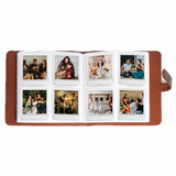 For Polaroid Square 288 Photo Ticket Bank Card Storage Book, Color: Blue