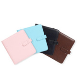 For Polaroid Square 288 Photo Ticket Bank Card Storage Book, Color: Black
