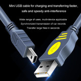 JINGHUA USB2.0 To T-Port Connection Cable MINI5Pin Data Hard Disk Cable, Length: 3m
