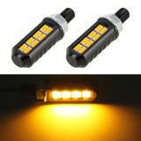 1 Pair DC12V 1W Car / Motorcycle License Plate Light