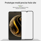 For ZTE A72 4G PINWUYO 9H 2.5D Full Screen Tempered Glass Film(Black)