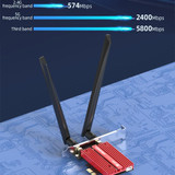 COMFAST CF-BE200 Pro 8774Mbps WiFi7 PCIE Wireless Network Adapter WiFi Receiver