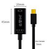 JINGHUA Mini DP To HDMI HD Video Converter Support 4K Lightning Interface(4K)
