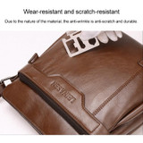 WEIXIER 15036 Multifunctional Men Business Messenger Bag Single Shoulder Bag with Handbag (Black)