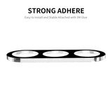 For Samsung Galaxy A35 ENKAY Hat-Prince 9H Rear Camera Lens Tempered Glass Film(Black)