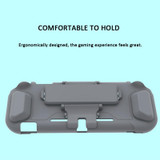 For Switch Lite DOBE Protective Case with Stand Can Store 4 Game Cards(Dark Gray)