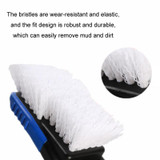 Car Tire Interior Mat Stiff Brush Cleaning Tool(Dark Blue)